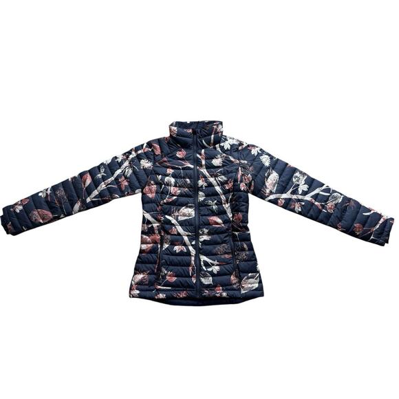 Columbia Women Size XS WHITE OUT‎ ll OMNI HEAT Jacket Zippered Hand Pockets - Picture 1 of 15